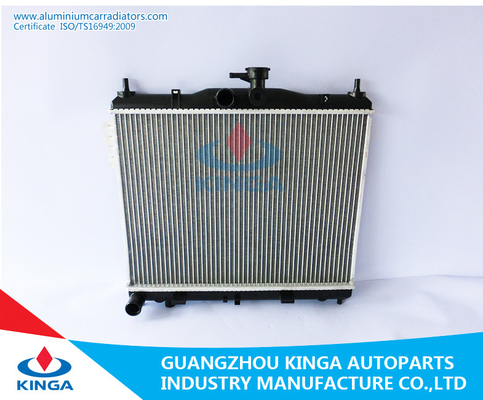 중국 우물물 KIA GETZ 1.3L'02 MT를 위한 냉각된 현대 방열기 PA370*488*16mm 협력 업체
