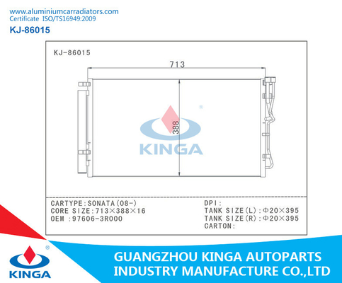 중국 OEM 97606-3R000 AC 콘덴서 자동차를 가진 소나타 (10)를 위한 현대 콘덴서 협력 업체