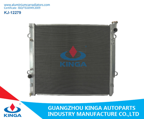 중국 도요타 OEM 16400-62230 Prado'03 Rzj120 Uzj120 DPI 2580를 위한 알루미늄 차 방열기 협력 업체