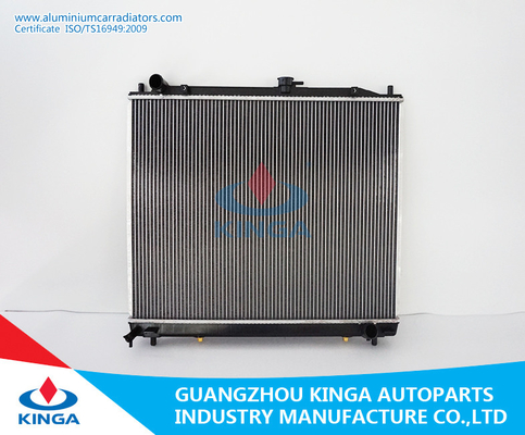 중국 2007 PAJERO V73 ISO9001/TS16949 승인되는 방열기 팬을 냉각하는 차 엔진을 위한 알루미늄 차 방열기 협력 업체