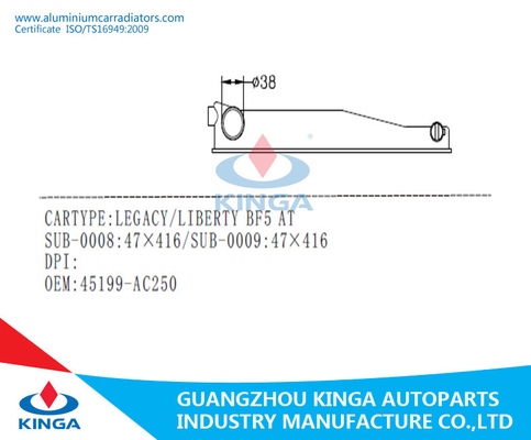 방열기 플라스틱 탱크 OEM 45199-AC250 방열기 측 탱크에 LEGACY/LIBERTY BF5 협력 업체